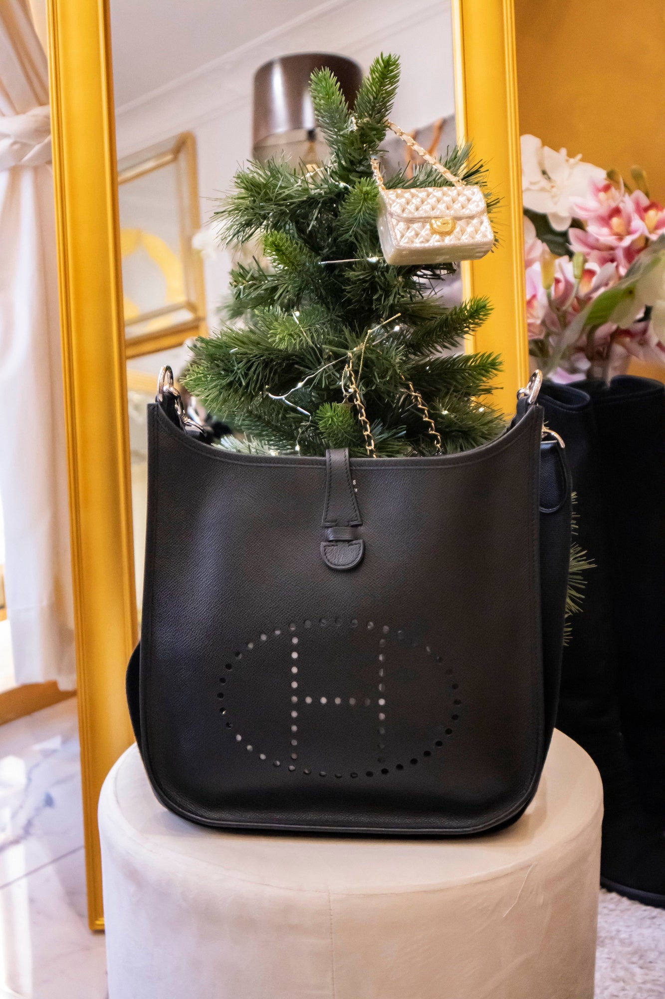 Hermès - Evelyne 33 Schwarz Taurillon Clemence