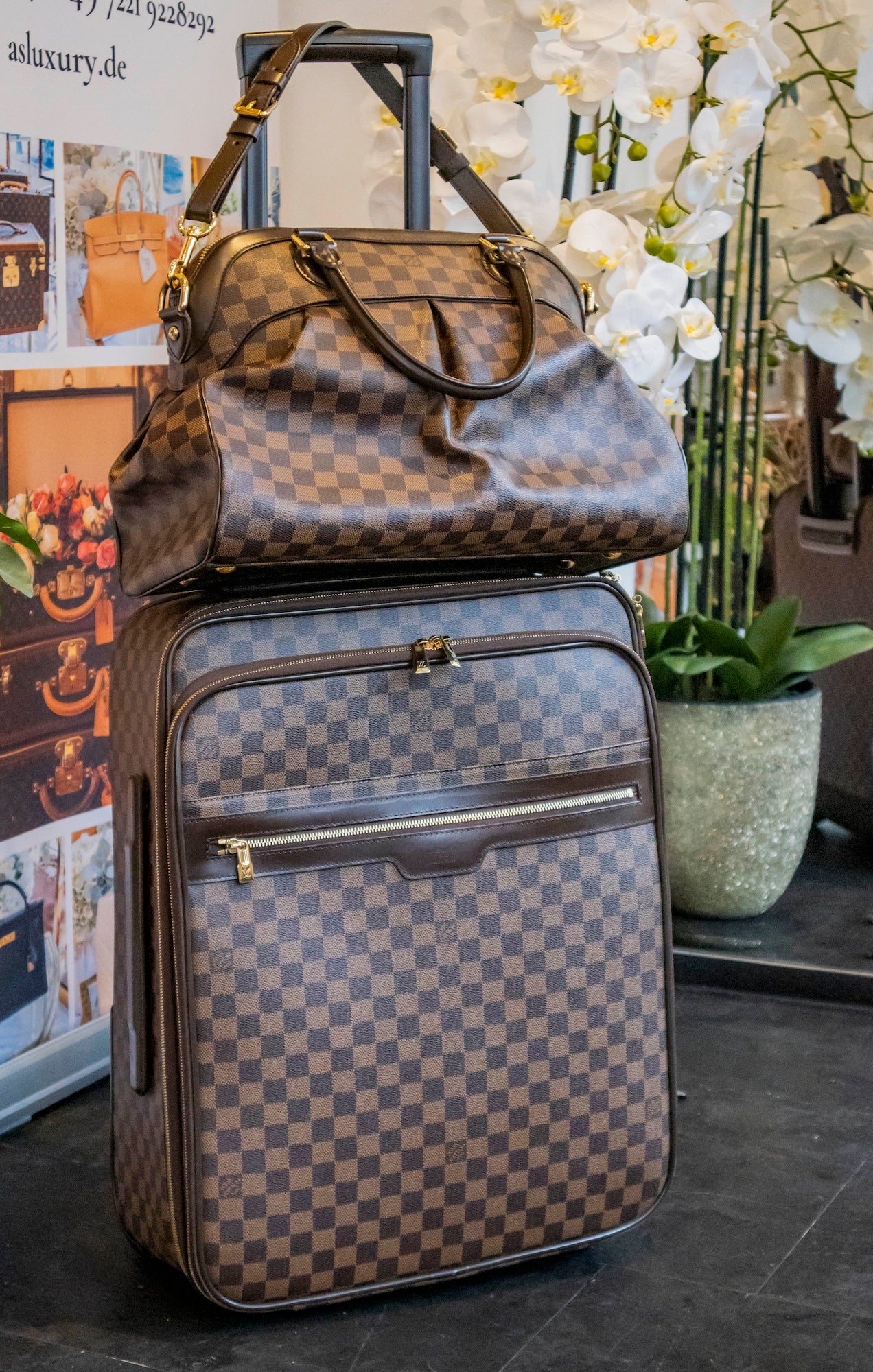 Louis Vuitton - Reisekoffer Damier Ebene