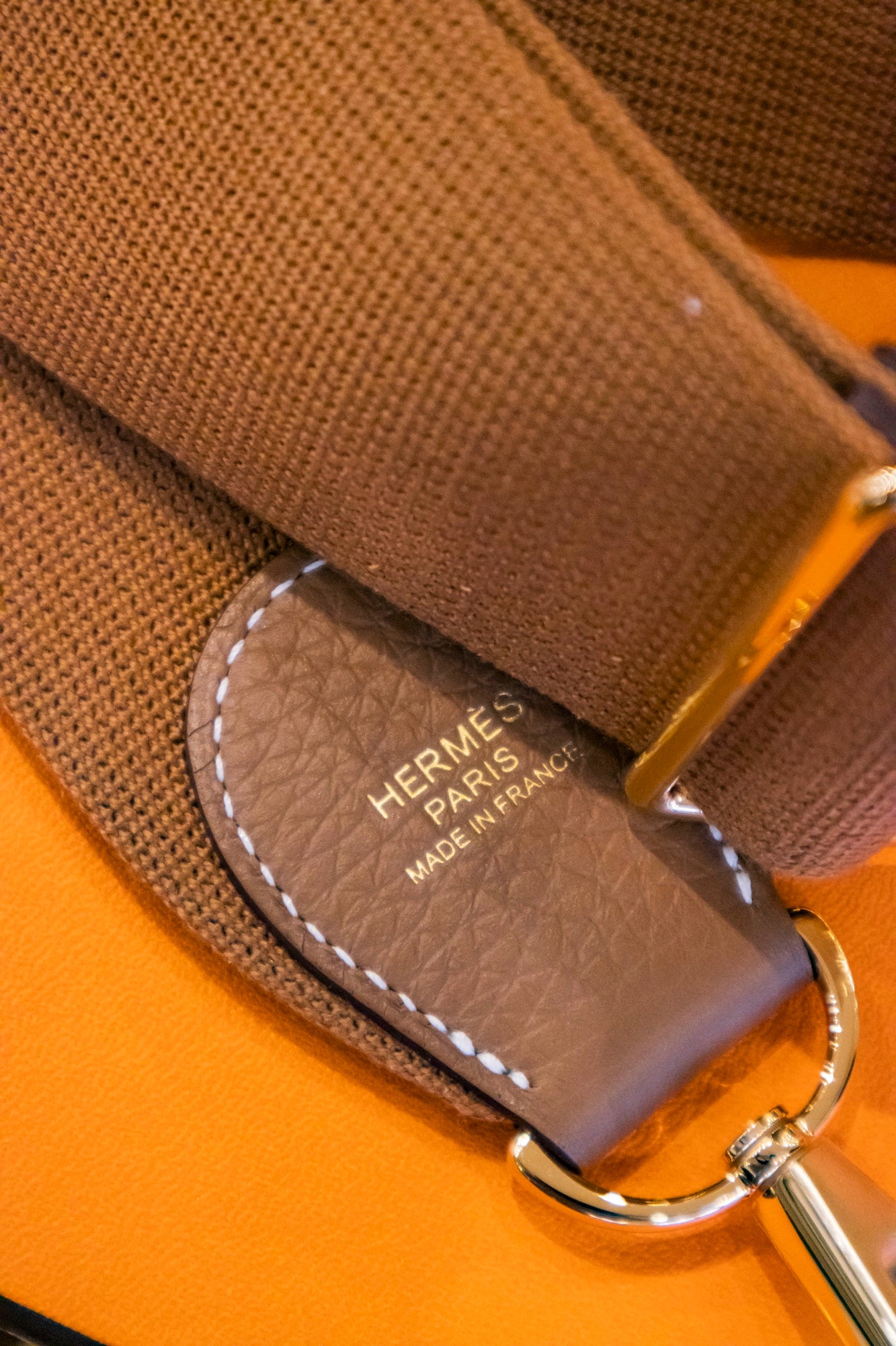 Hermès - Evelyne 33 Epsomleder Cognac