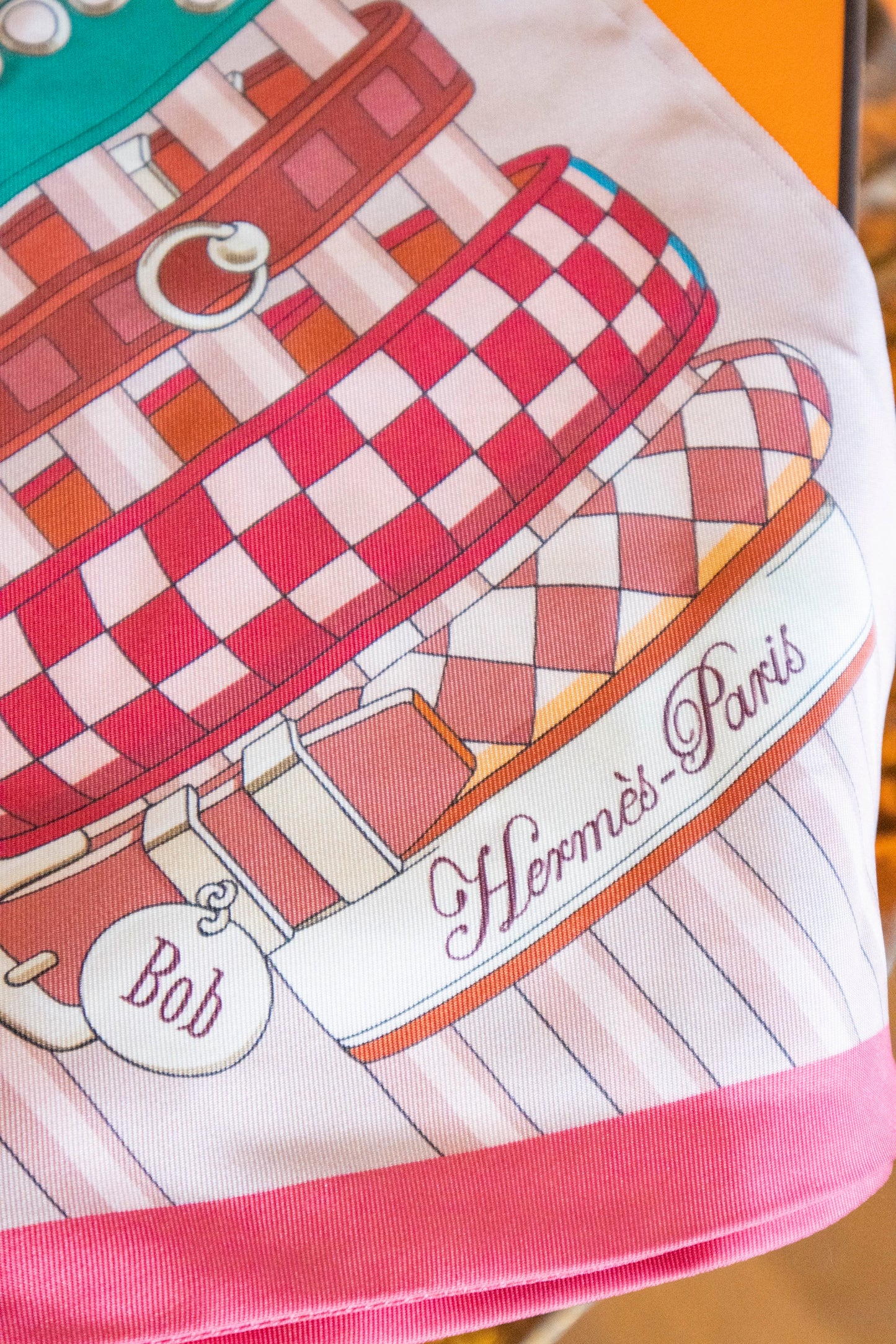 Hermès - Maxi Twilly rosa