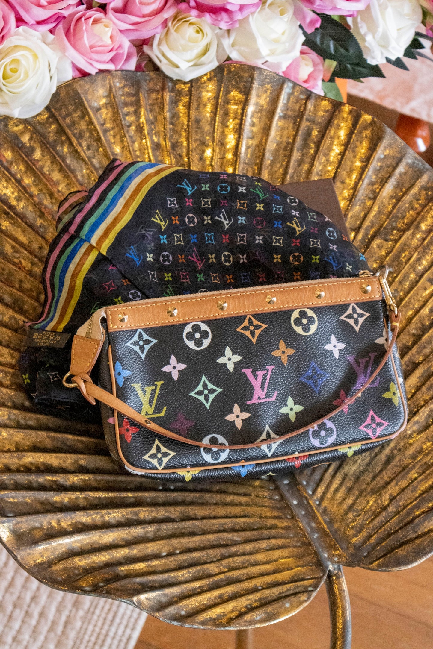 Louis Vuitton - Monogram Muticolore Murakami Tuch