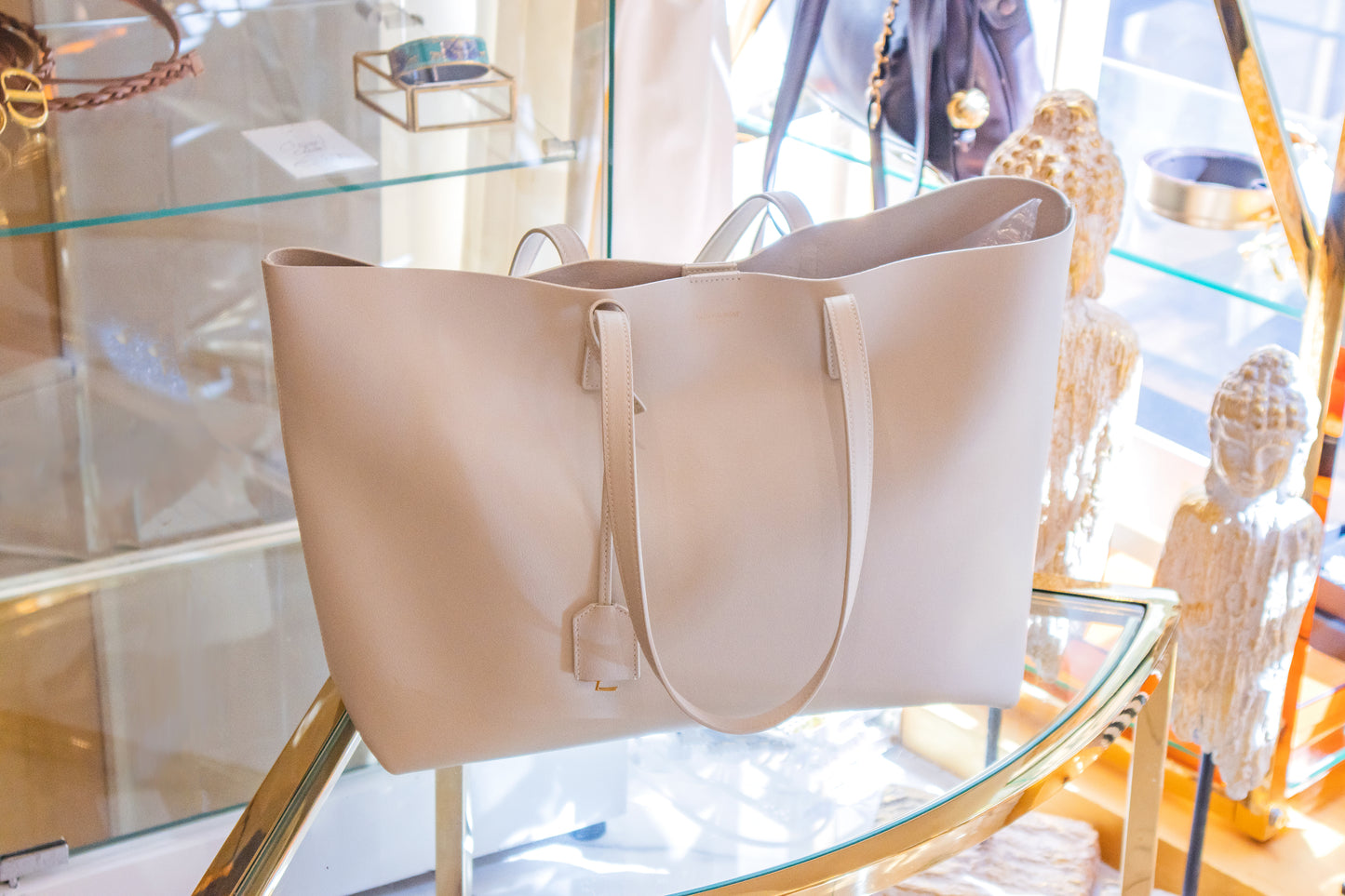 Yves Saint Laurent - Shopper Weiß