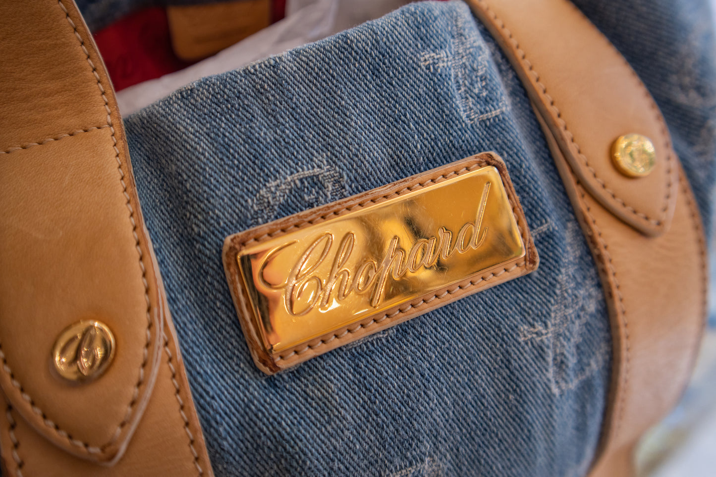 Chopard - Handtasche aus Denim