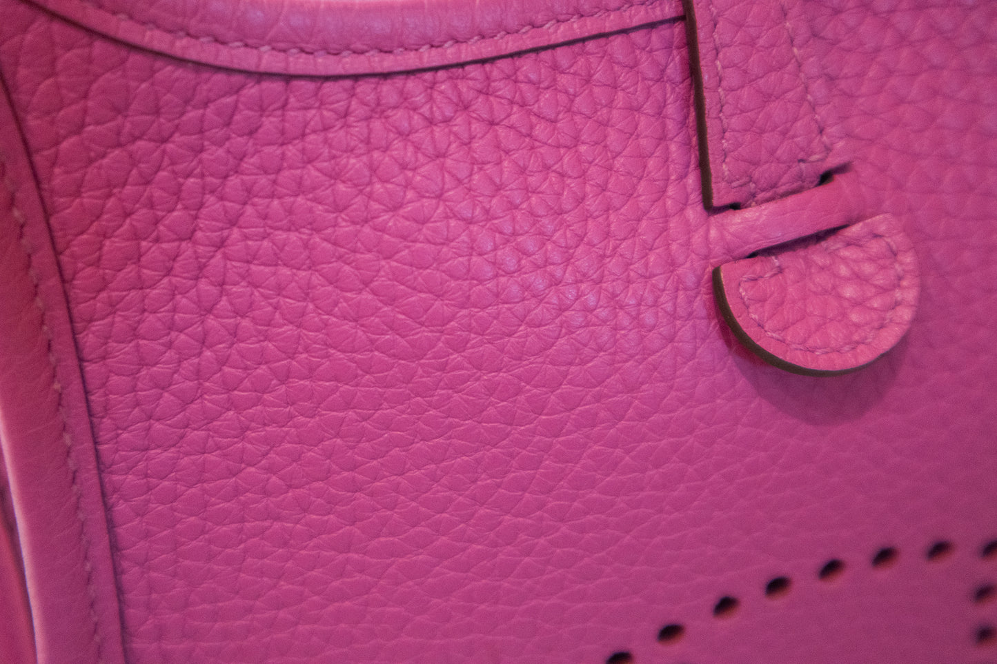 Hermès - Mini Evelyne 16 Amazone Rose Extreme