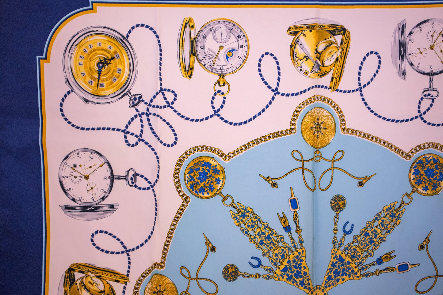 Rolex - Vintage Seidentuch 90