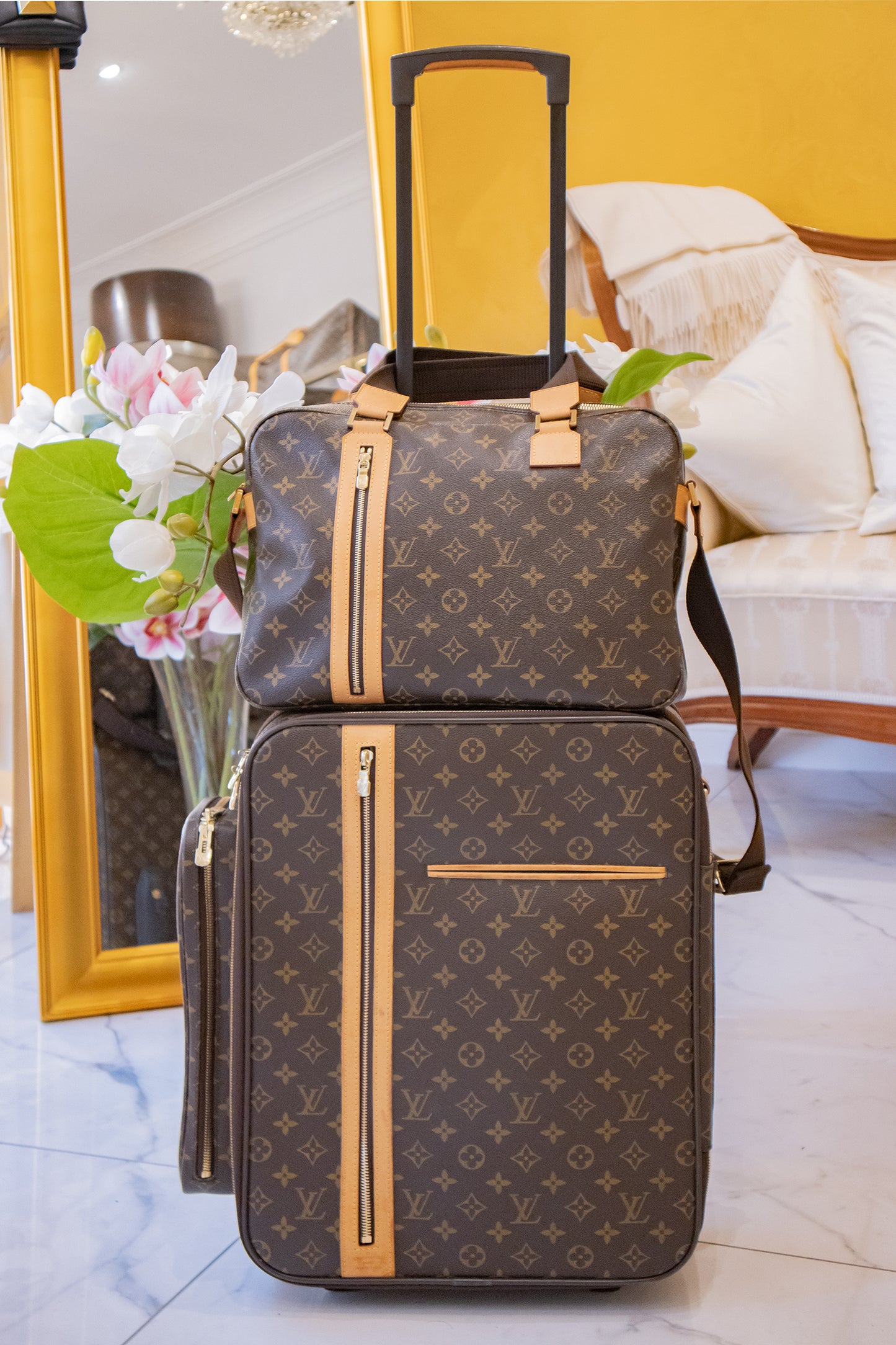 Louis Vuitton - Monogram Travel Set 2 teilig