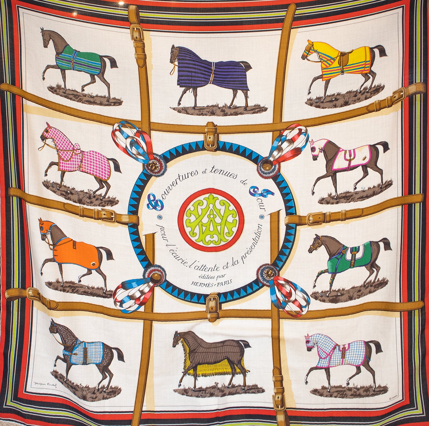 Hermès - Kaschmir-Seidentuch 140