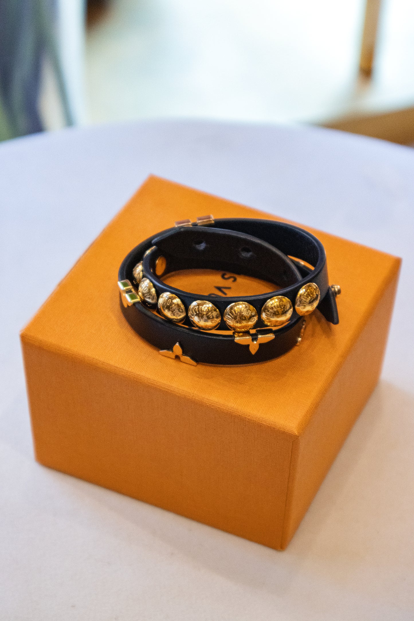 Louis Vuitton - Double Armband schwarz