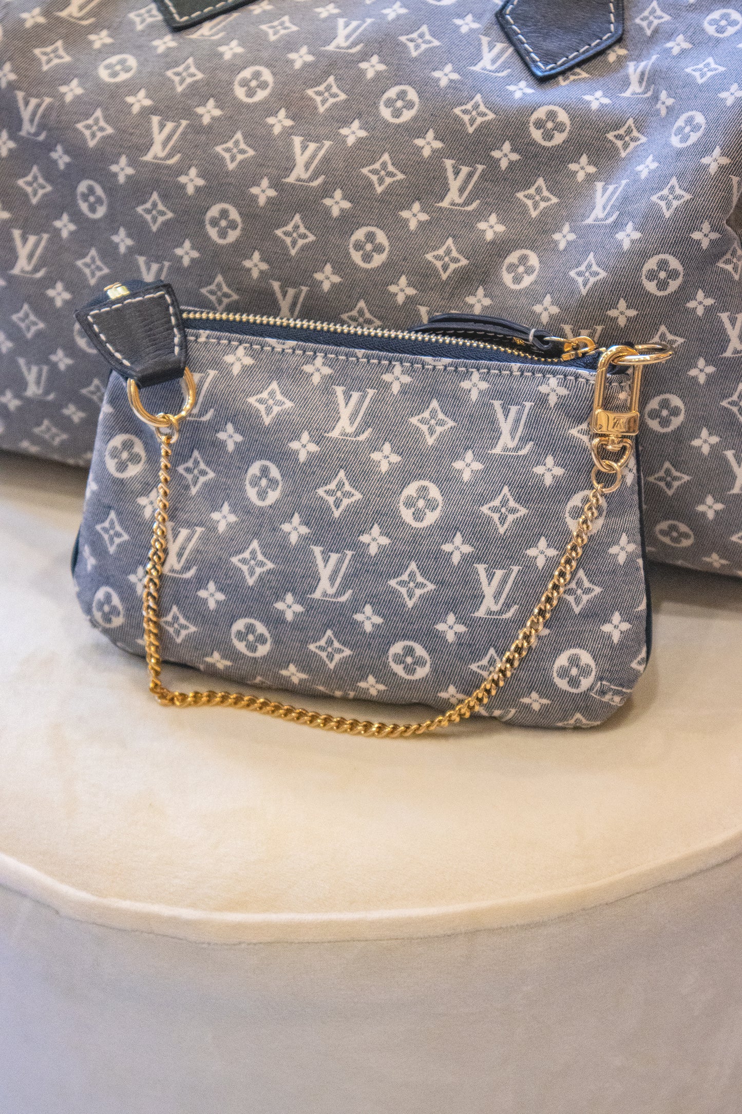 Louis Vuitton - Speedy Bandouliere Monogramm Idylle Encre