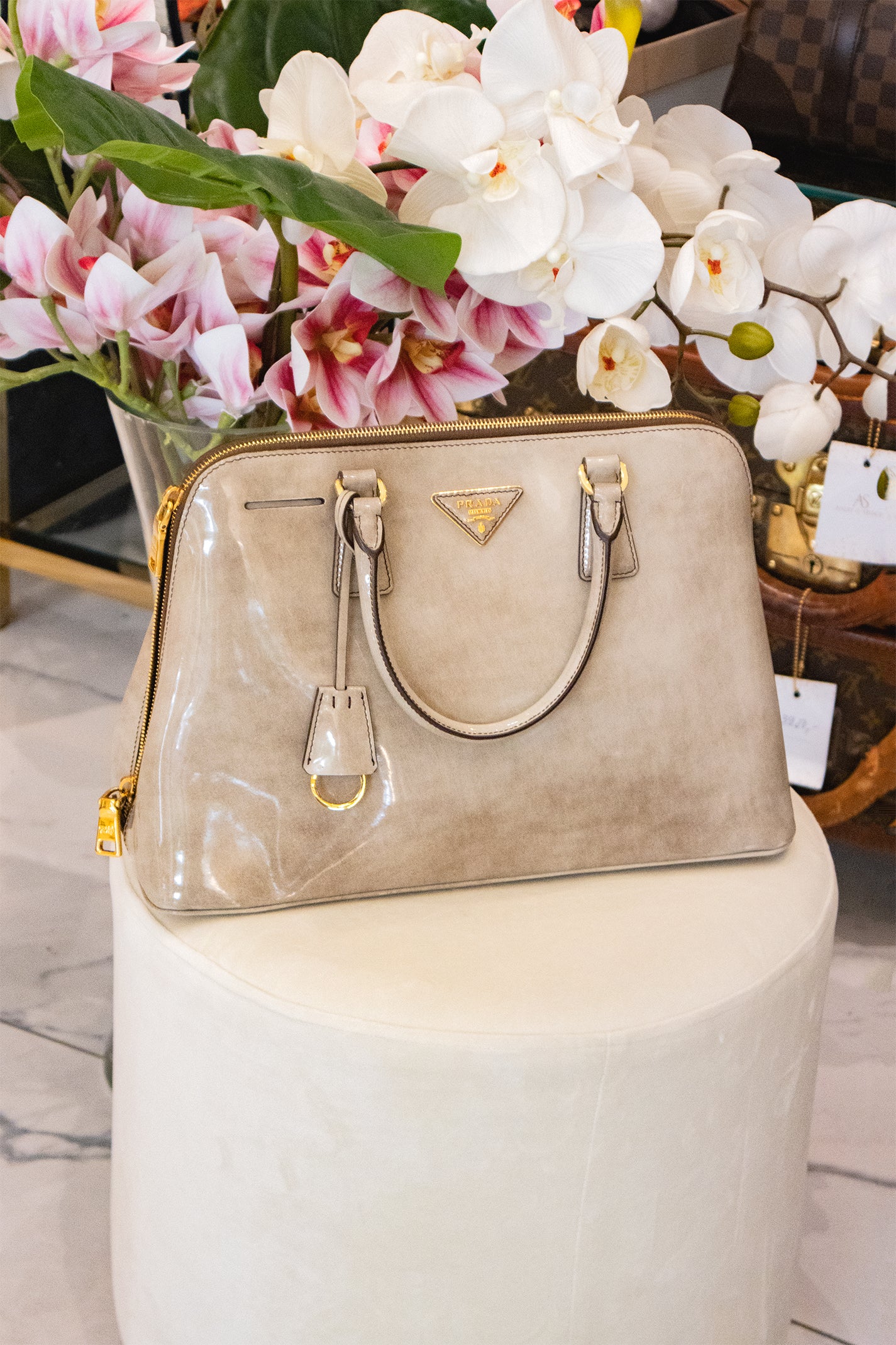 Prada - Promenade Handtasche in Leder