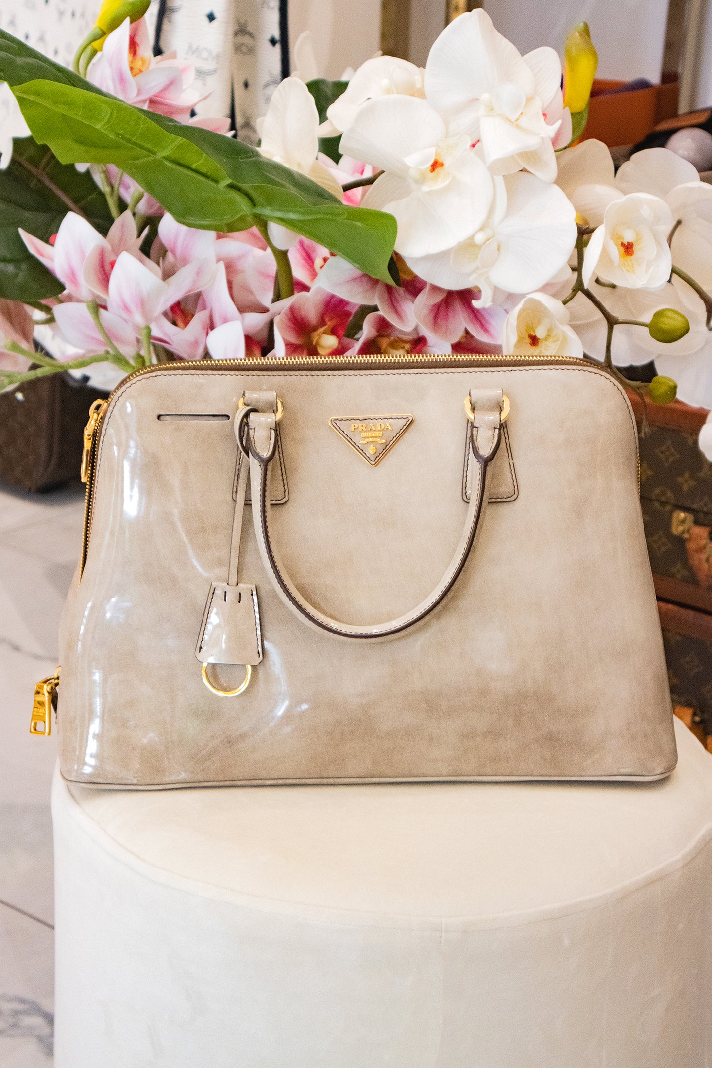 Prada - Promenade Handtasche in Leder