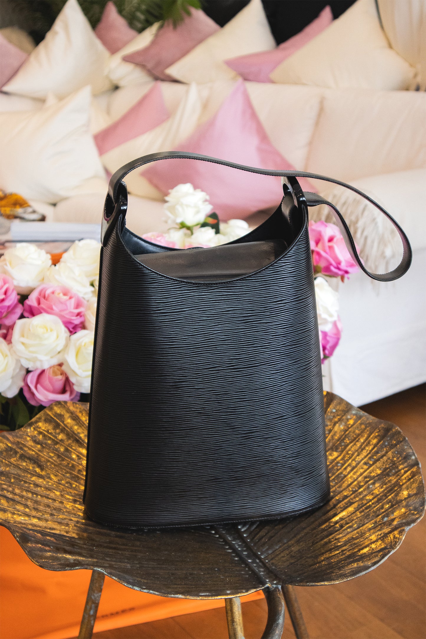 Louis Vuitton – Epi Sac Verseau Schultertasche