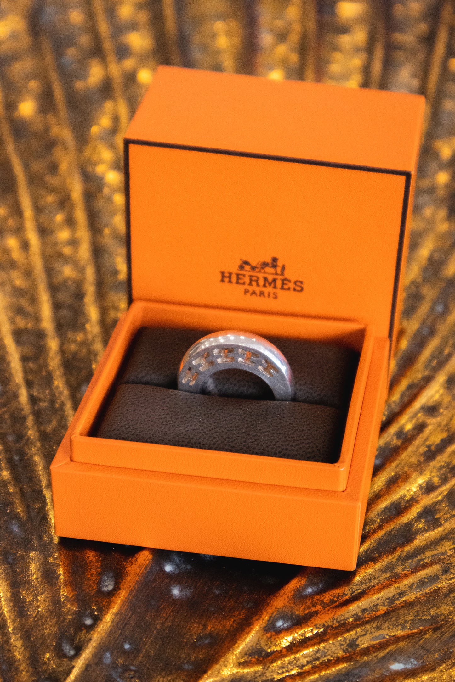 Hermès - Clarté Ring aus Silber