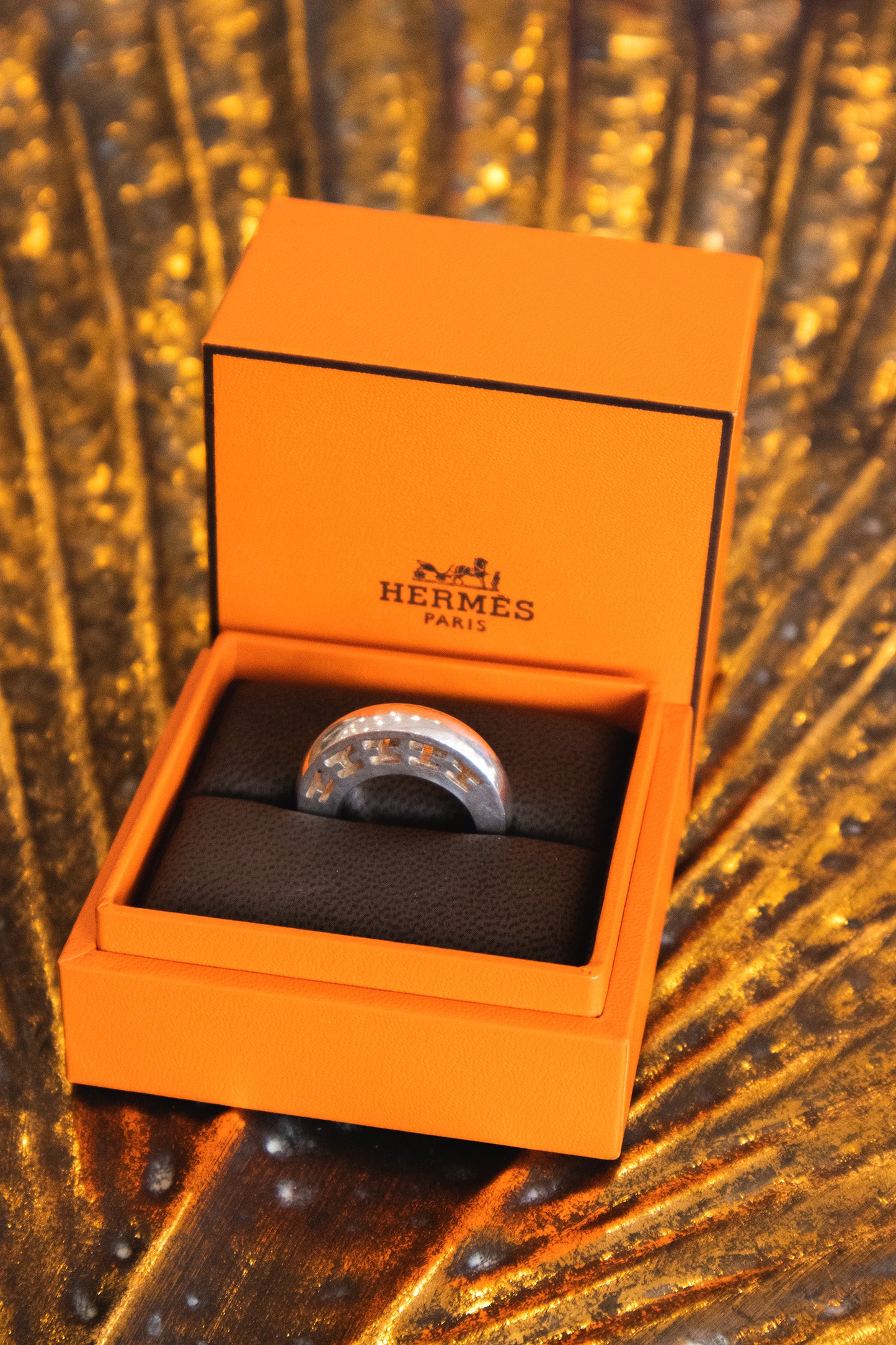 Hermès - Clarté Ring aus Silber