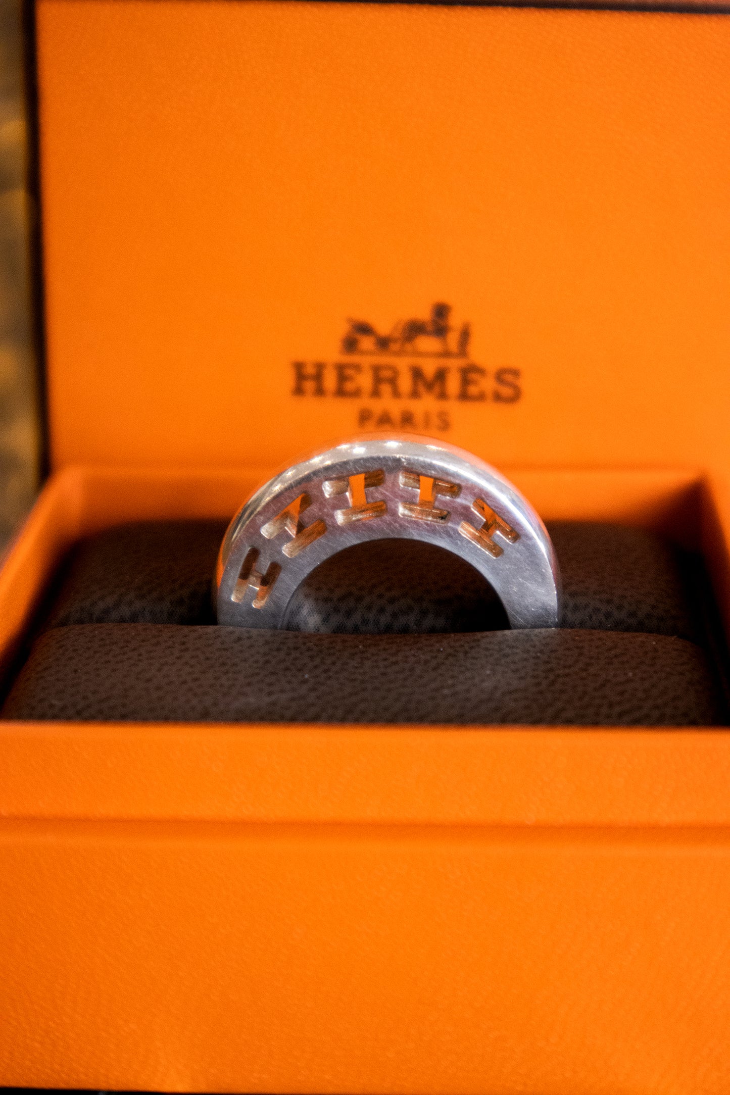 Hermès - Clarté Ring aus Silber