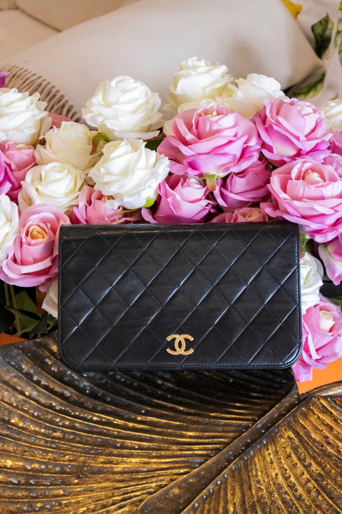 Chanel - Wallet on Chain Flap Bag in Schwarz