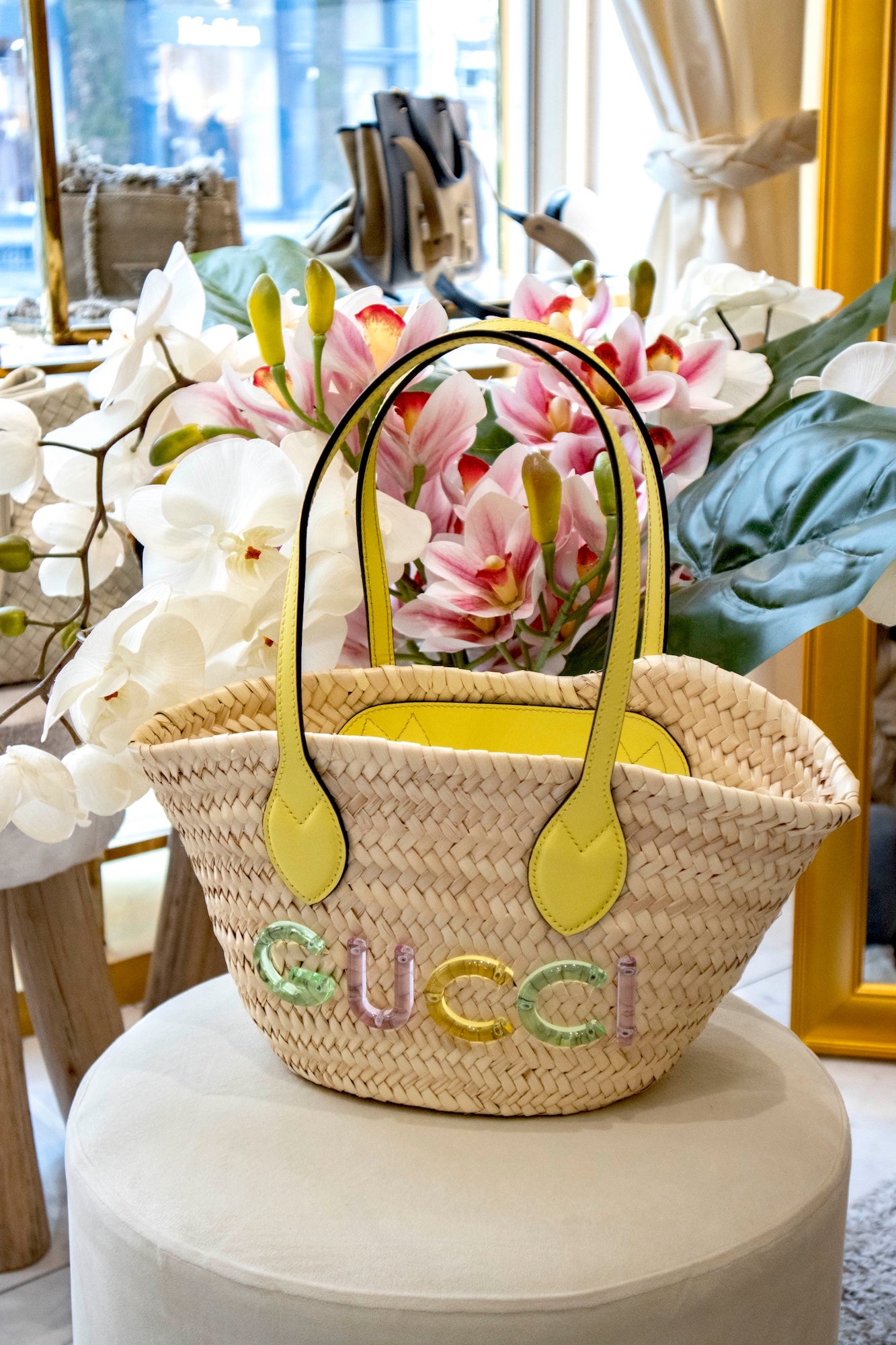 Gucci - Summer Raffia Tote Bag