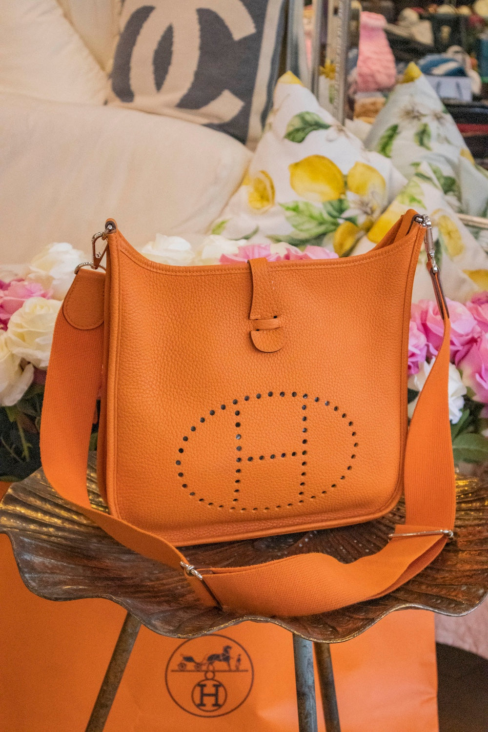 Hermès - Evelyne 29 Clémence Orange