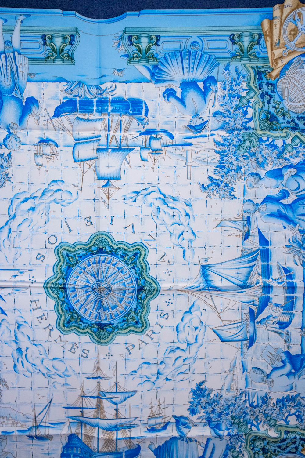 Hermès - Azulejos Seidenschal