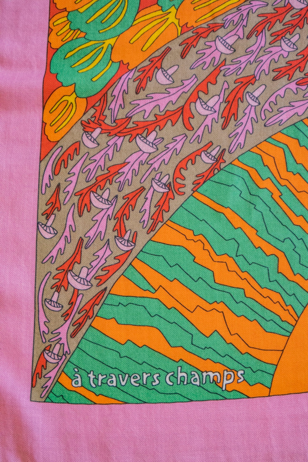 Hermès - Seidentuch "A travers champs"