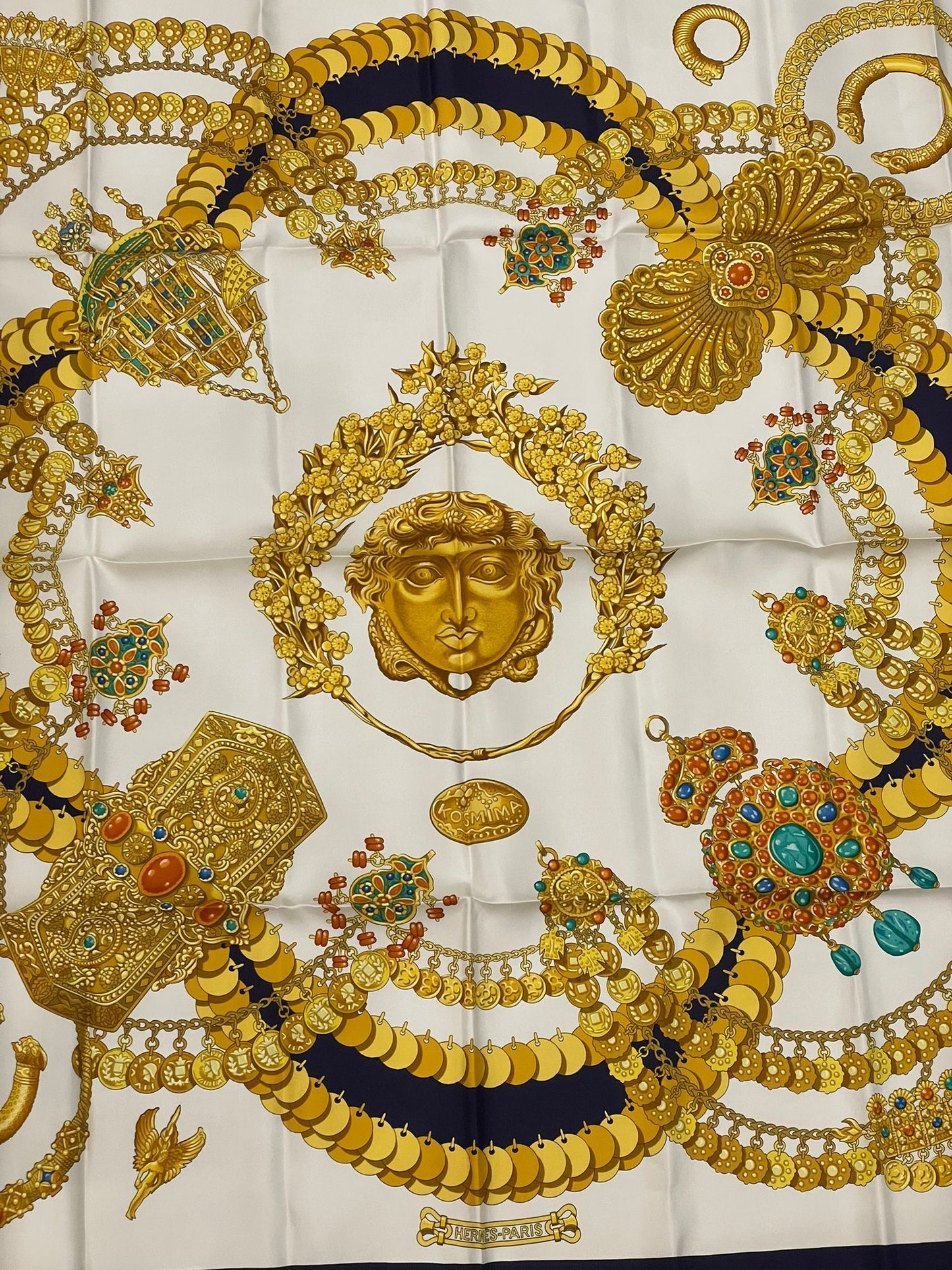 Hermès - Seidentuch 90 Kosmima