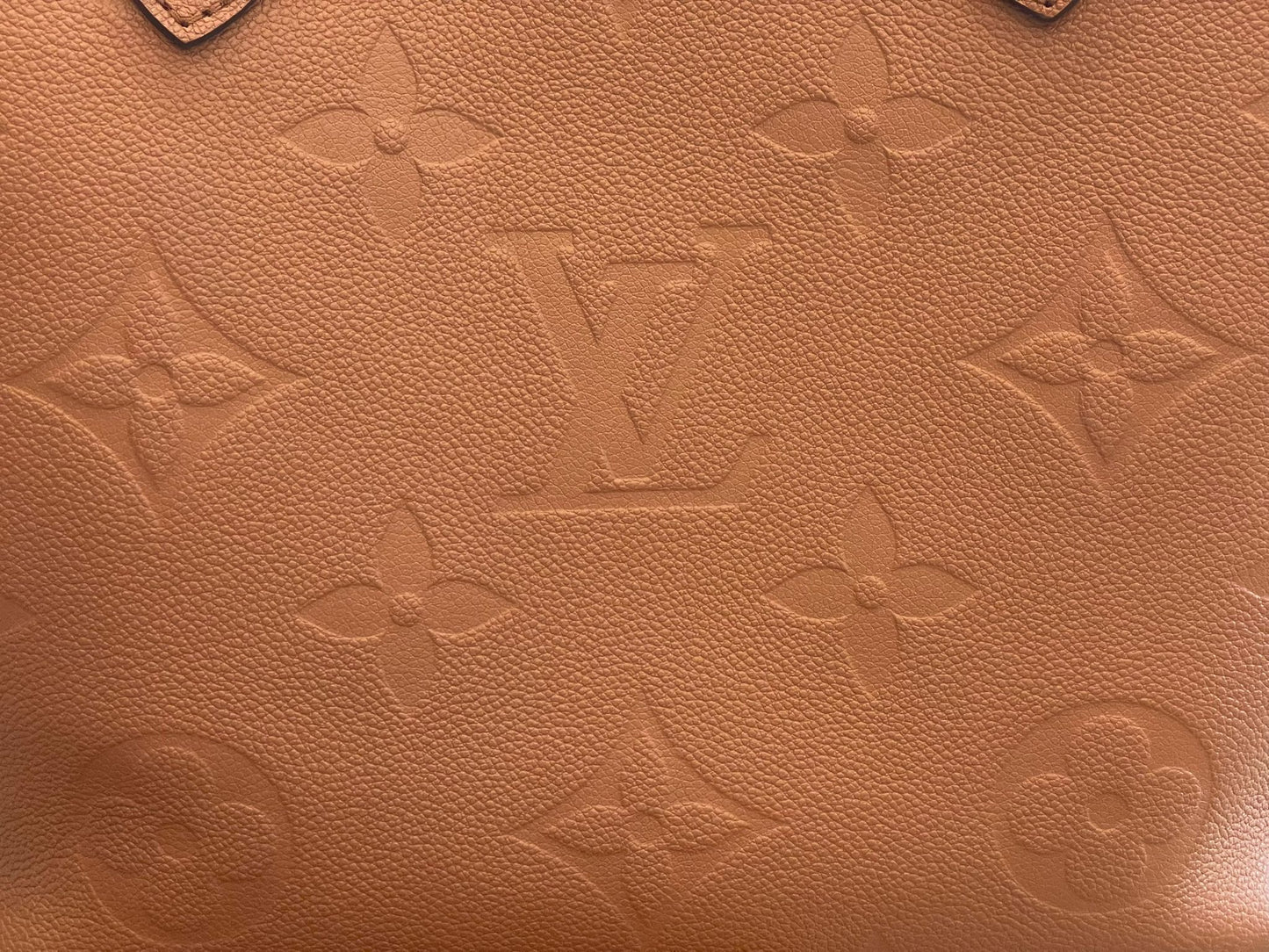 Louis Vuitton - Neverfull MM cognac Monogram Empreinte Leather