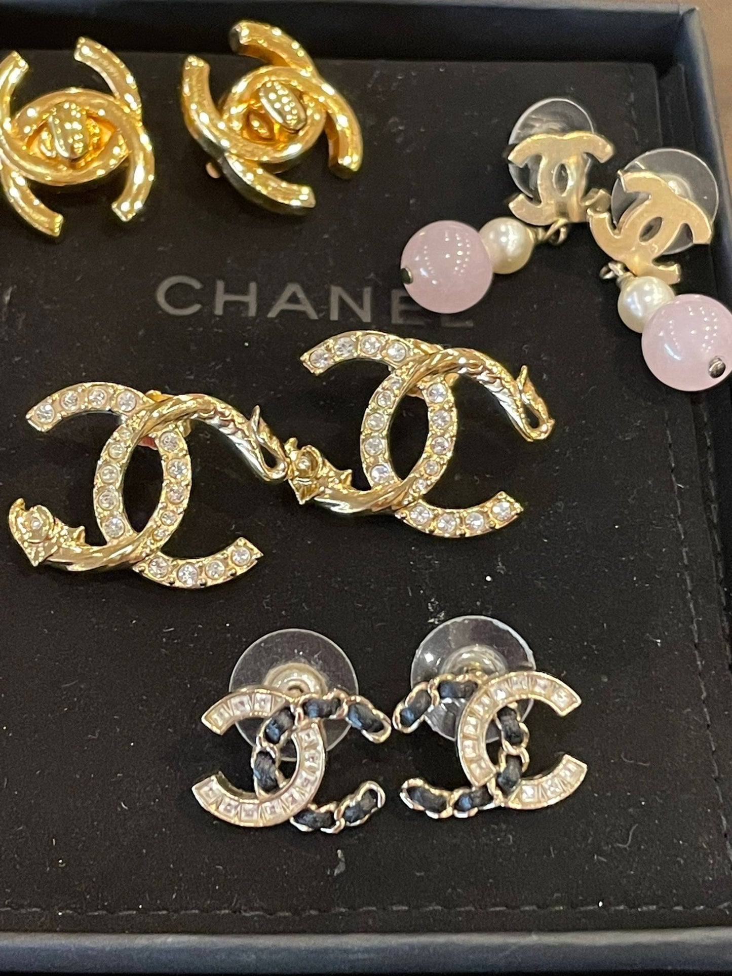 Chanel - CC Ohrringe