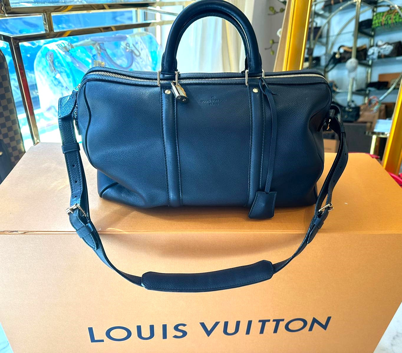 Louis Vuitton - Sofia Coppola Speedy Bandoulière Midnight Blue