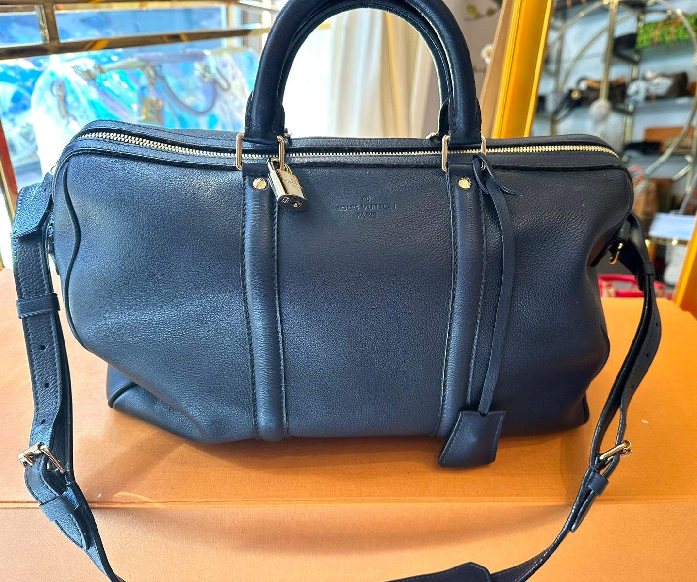 Louis Vuitton - Sofia Coppola Speedy Bandoulière Midnight Blue