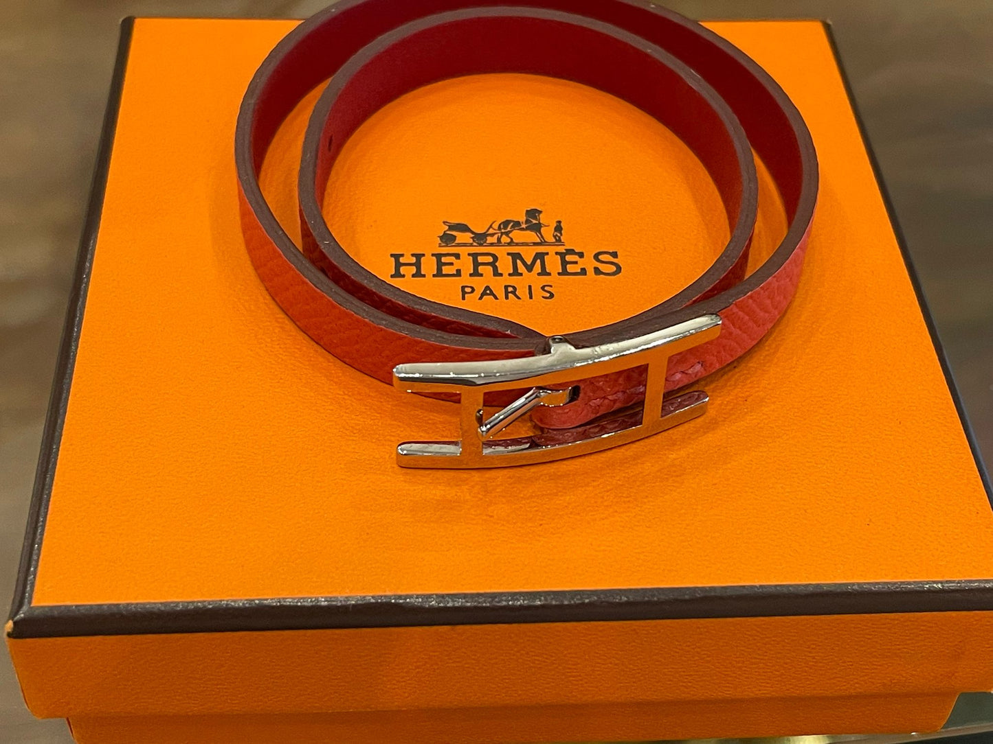 Hermès - Armband Rot