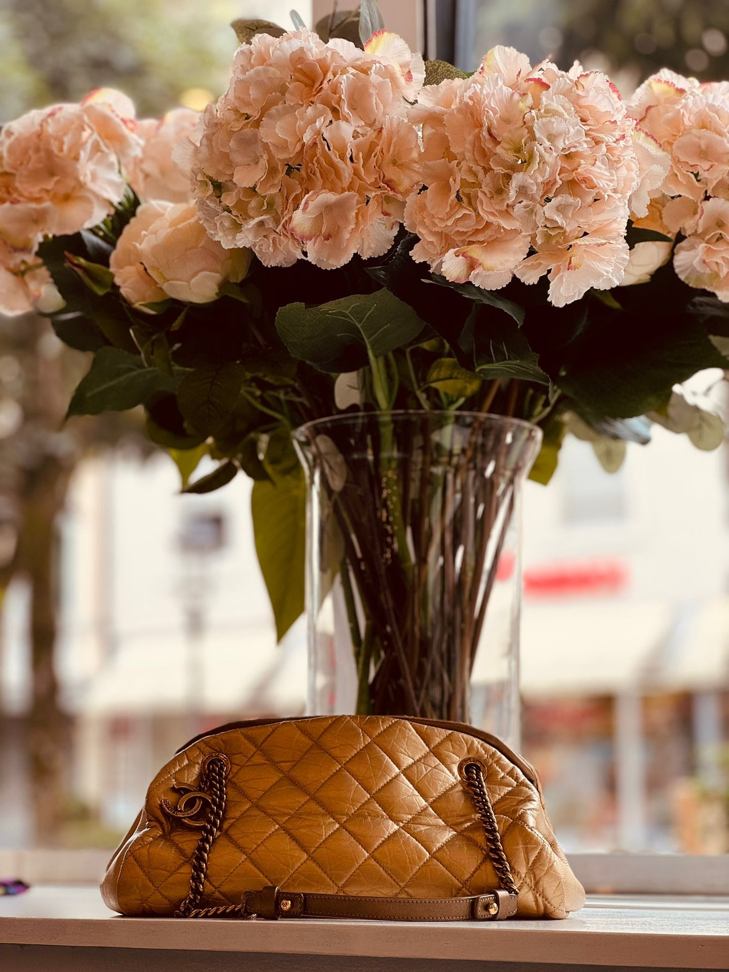 Chanel - Vintage Tasche Gold