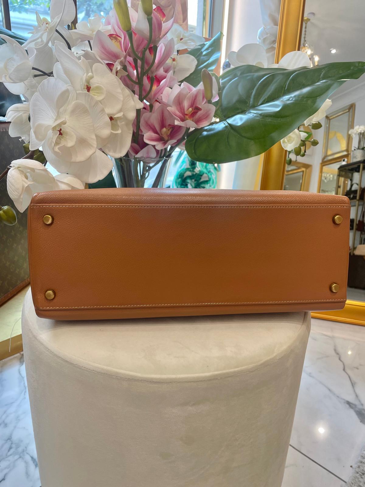 Hermès - Kelly 35 Gold Retourne