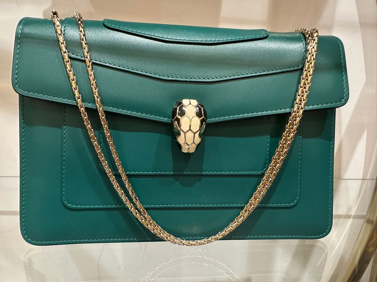 Bulgari - Serpenti Forever Day-to-night Shoulder Bag Emerald Green
