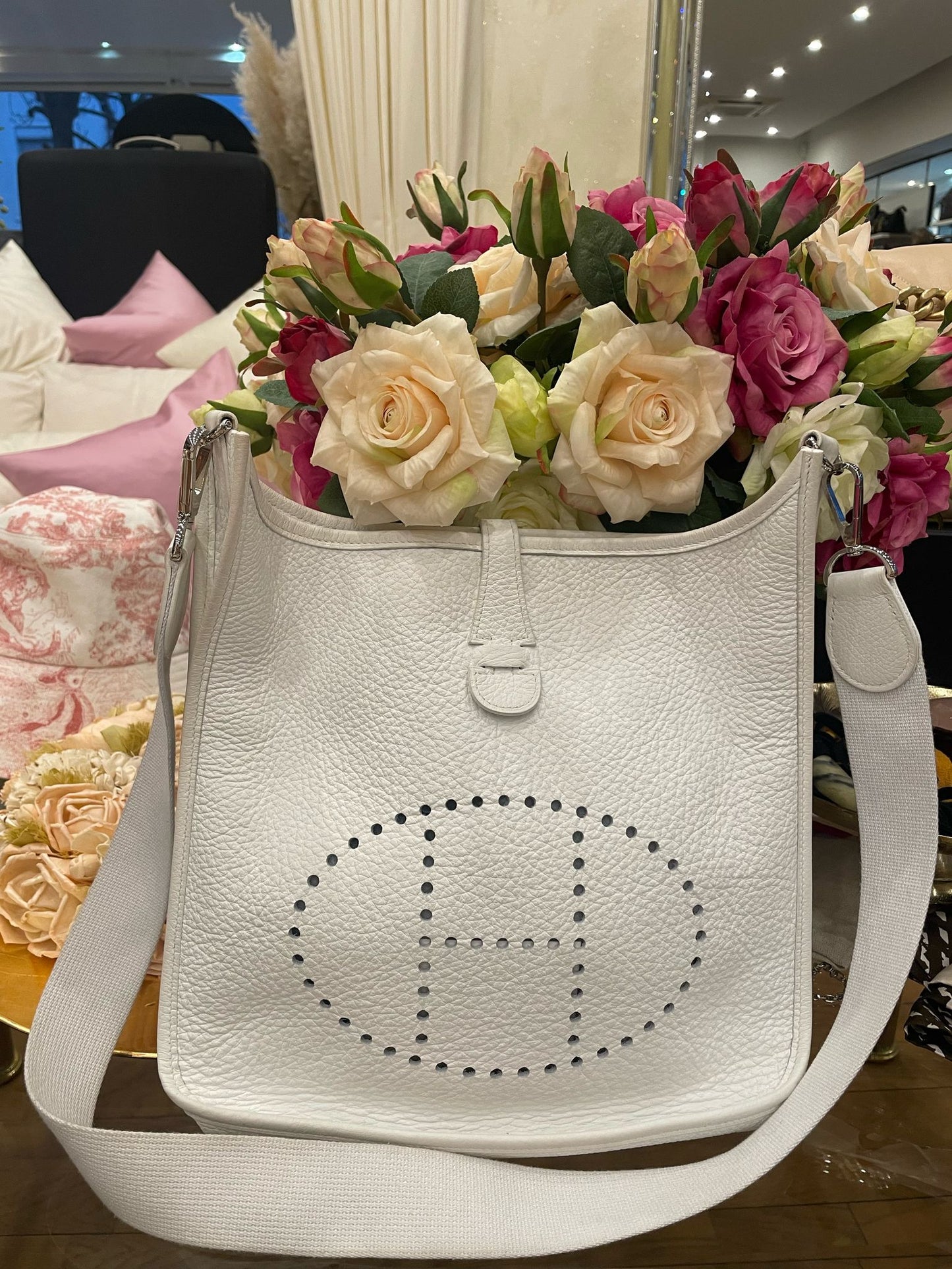 Hermès - Evelyne 29 Weiss