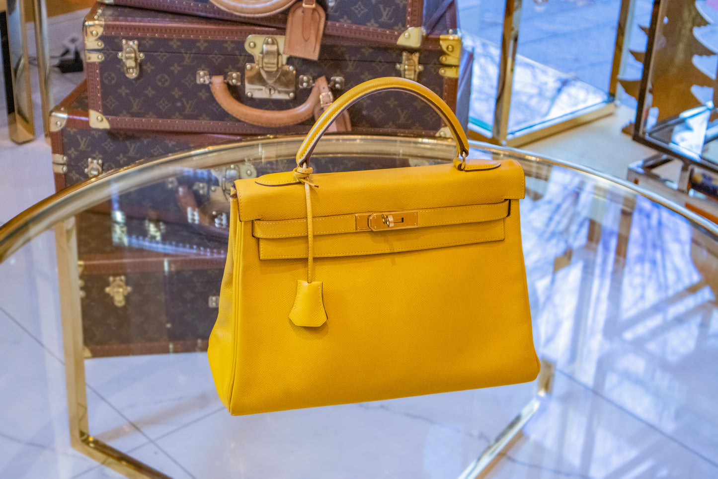 Hermès - Kelly Bag Gelb