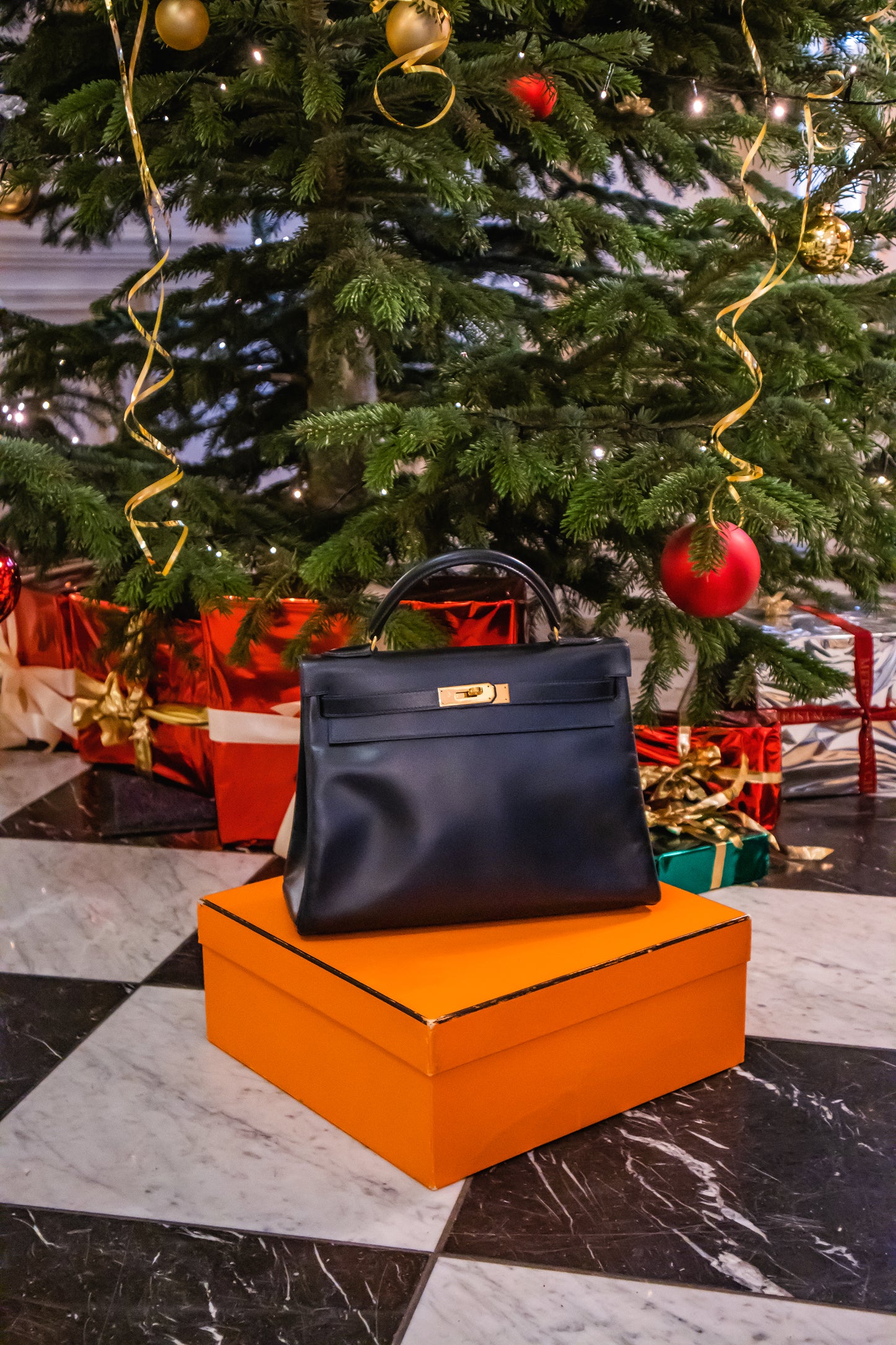 Hermès - Kelly Bag Blau