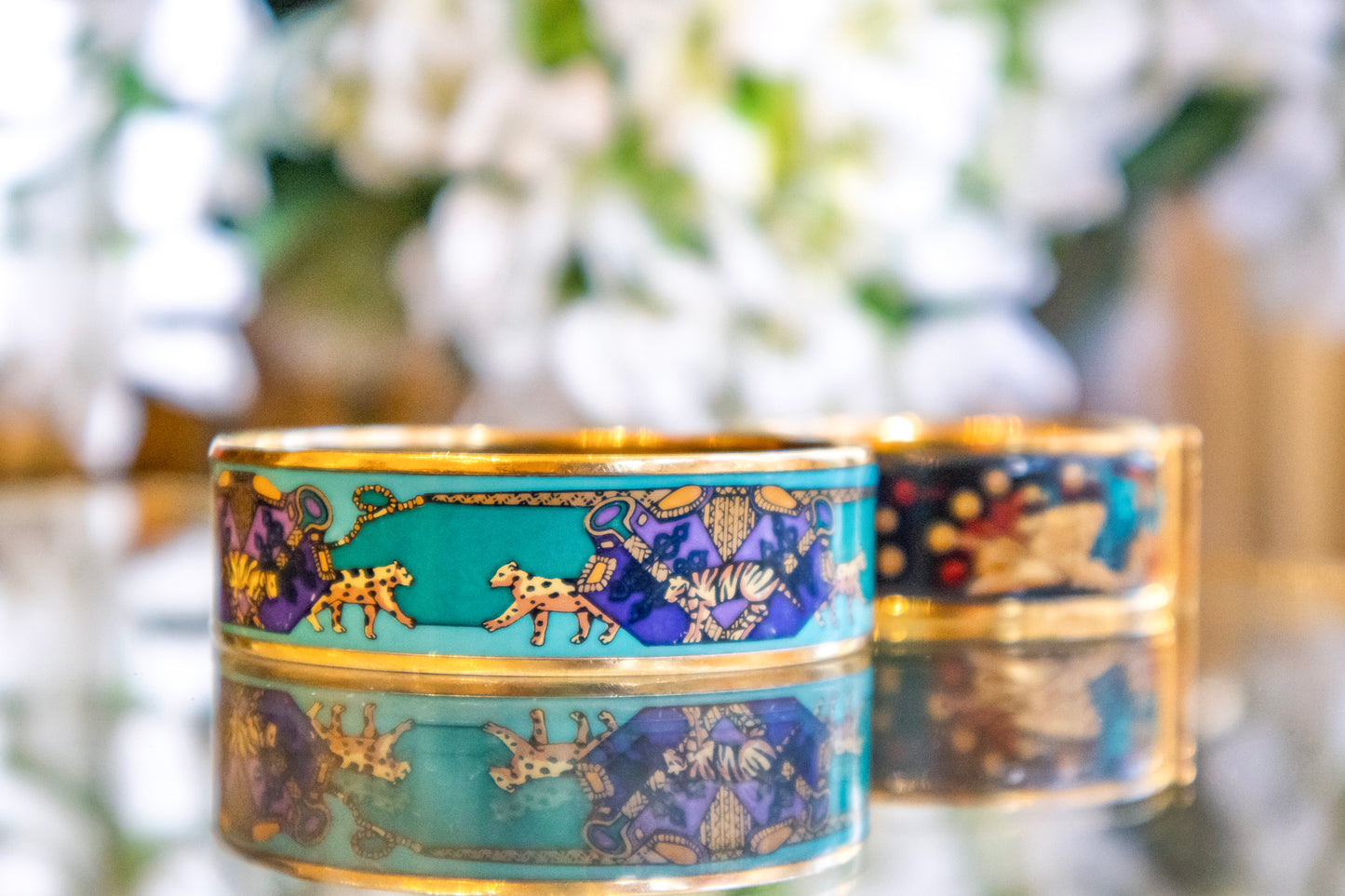 Hermès - Enamel Armband 65 Grün