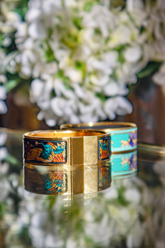 Hermès - Clic Clac Armband Peacock