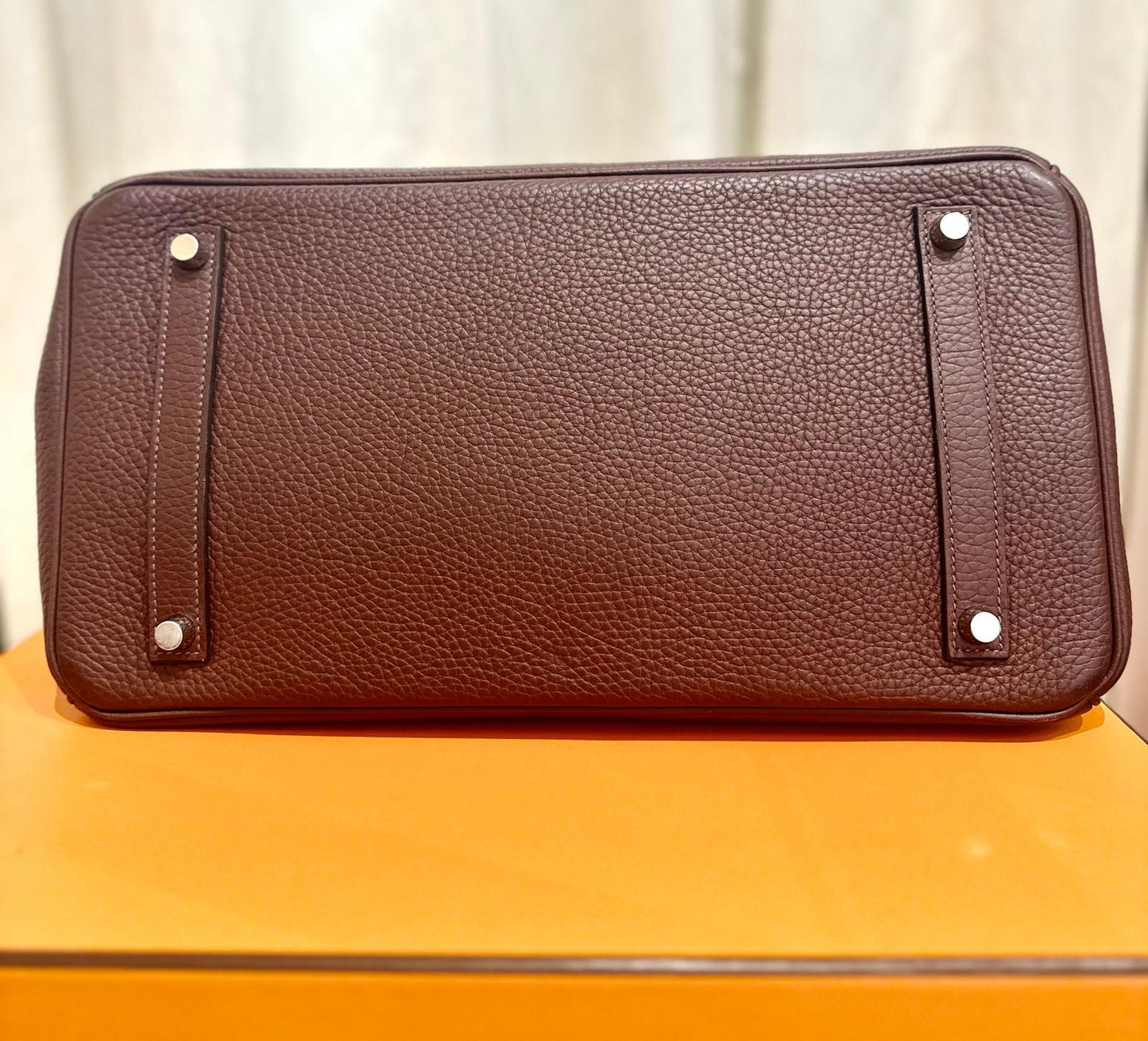 Hermès - Birkin Bag 35 in Rouge Sellier