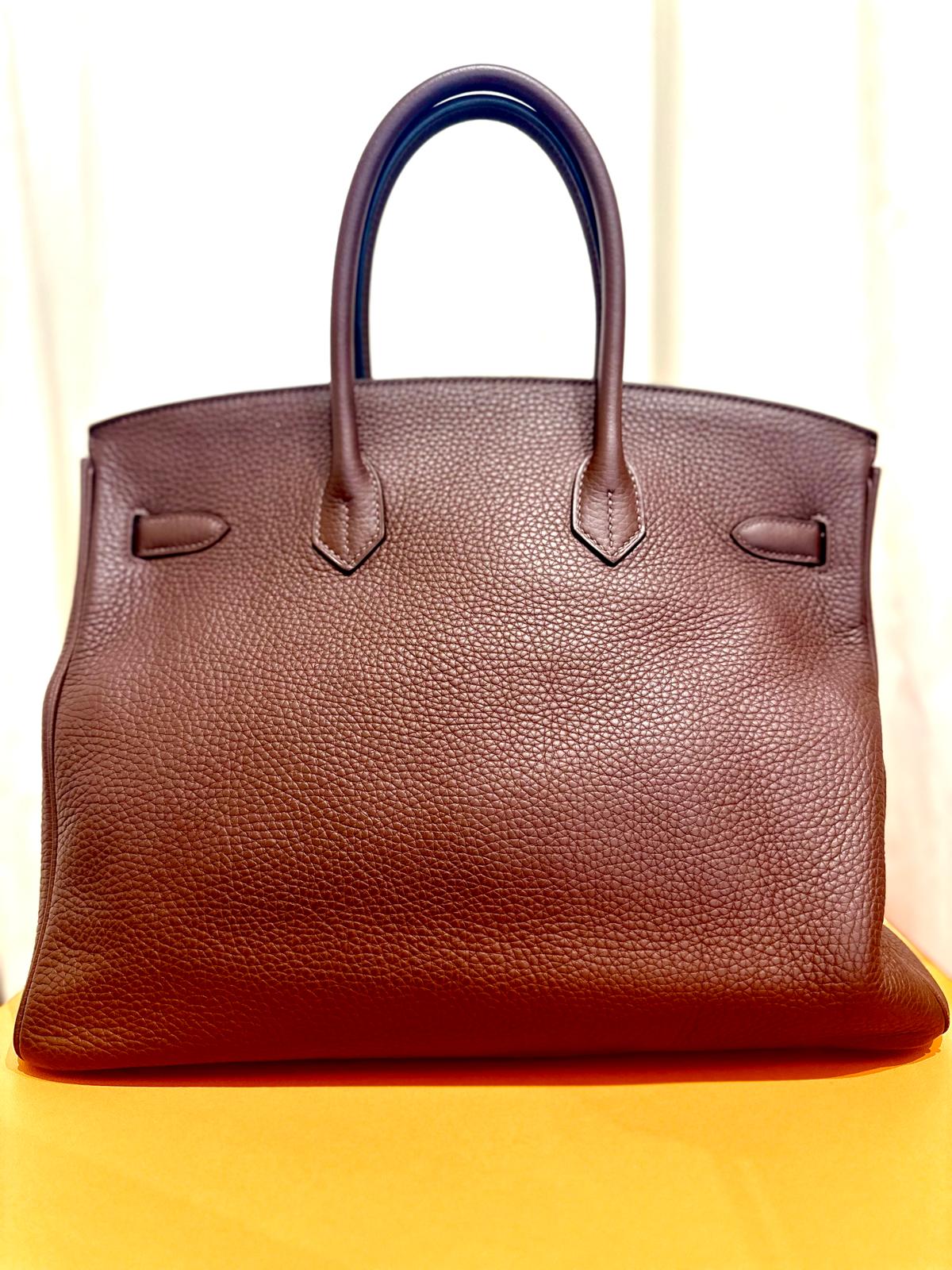 Hermès - Birkin Bag 35 in Rouge Sellier