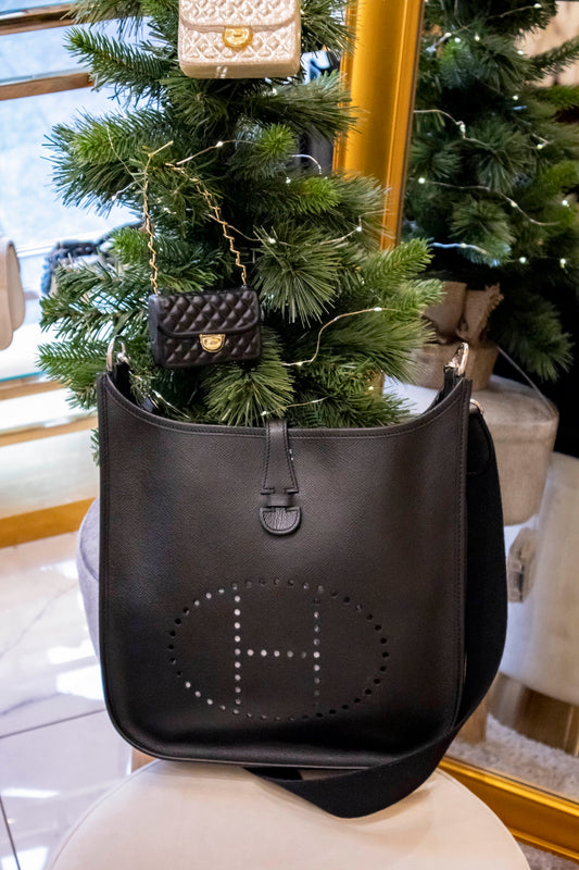 Hermès - Evelyne 33 Schwarz Taurillon Clemence