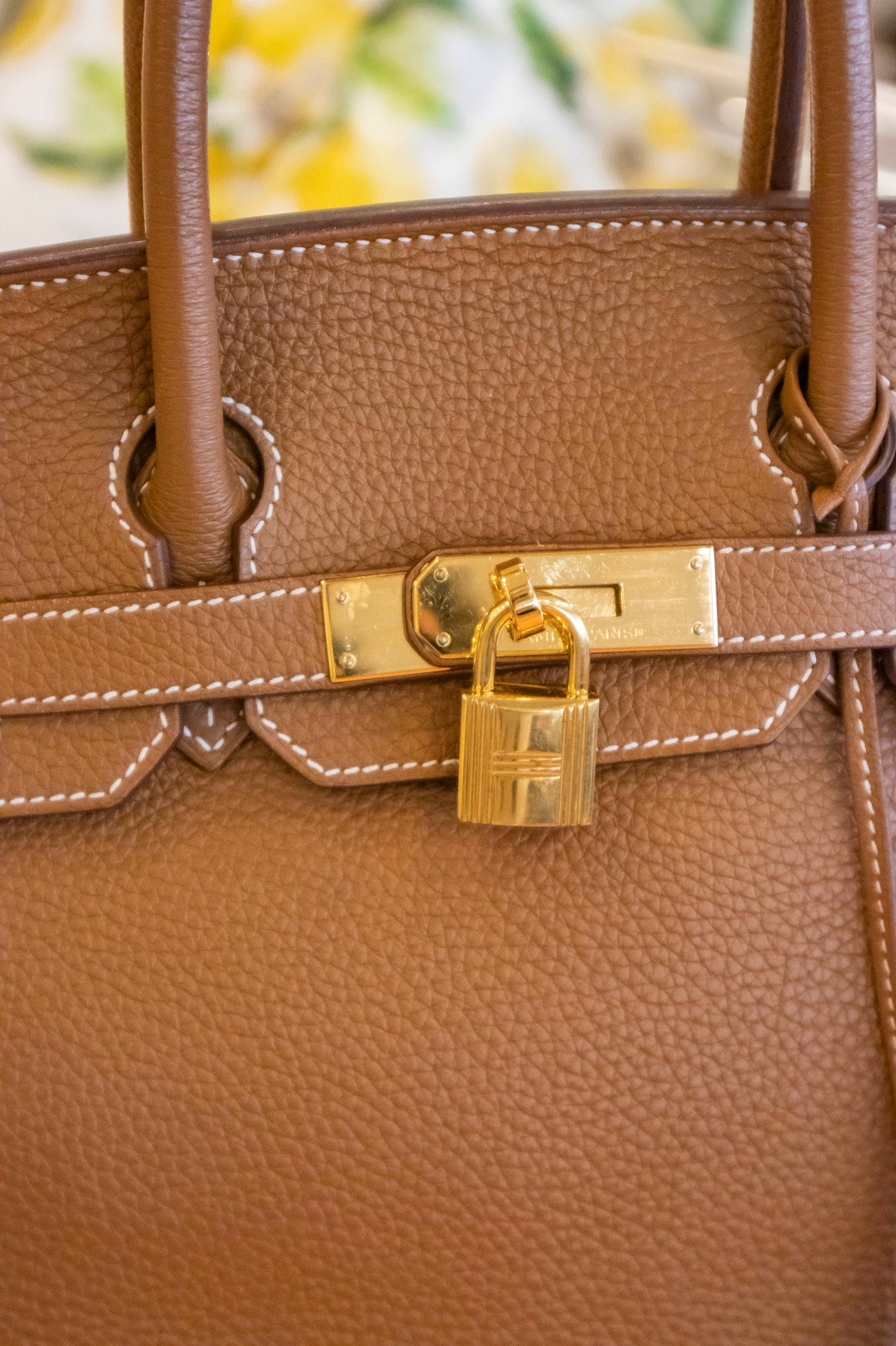 Hermès - Birkin Bag 30 Gold Togo Leder Goldene Hardware