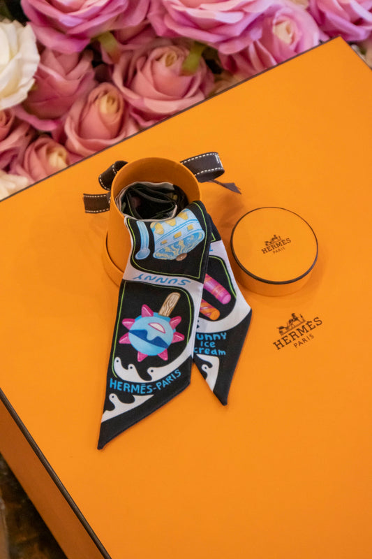 Hermès - Twilly Seide Funny Ice Cream