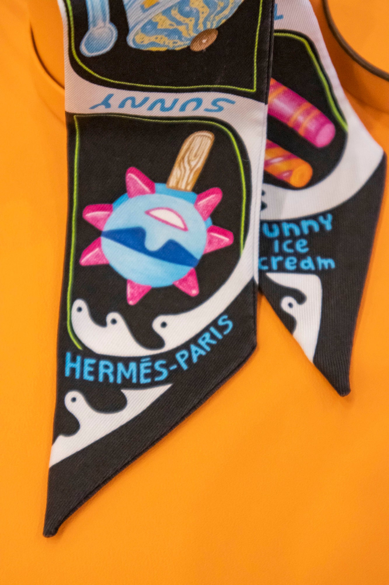 Hermès - Twilly Seide Funny Ice Cream