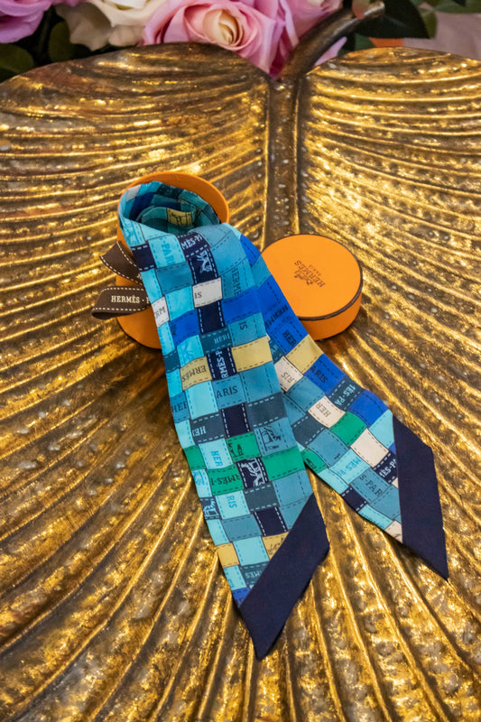 Hermès - Twilly in Blau