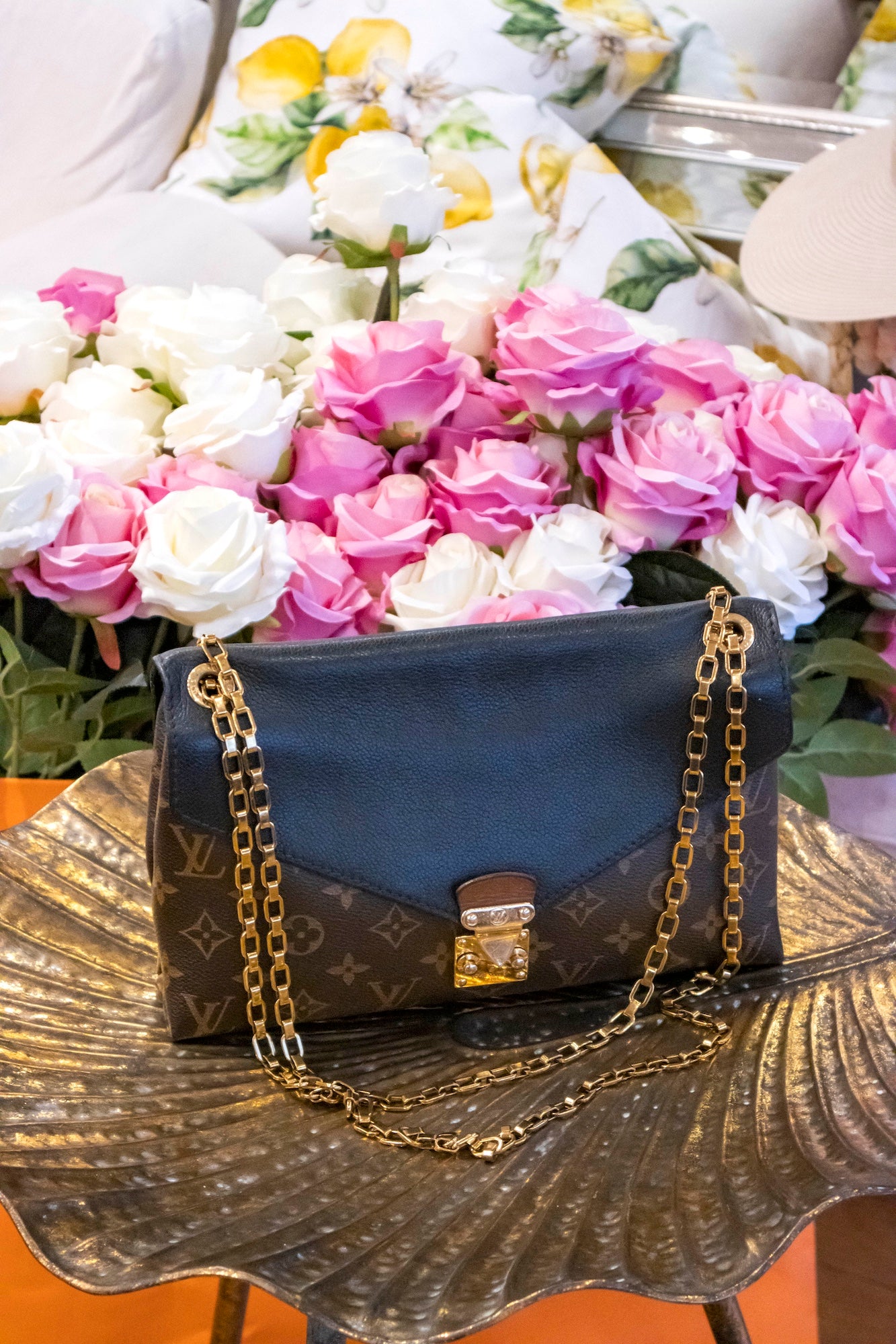 Louis Vuitton - Pallas Chain Noir Handtasche