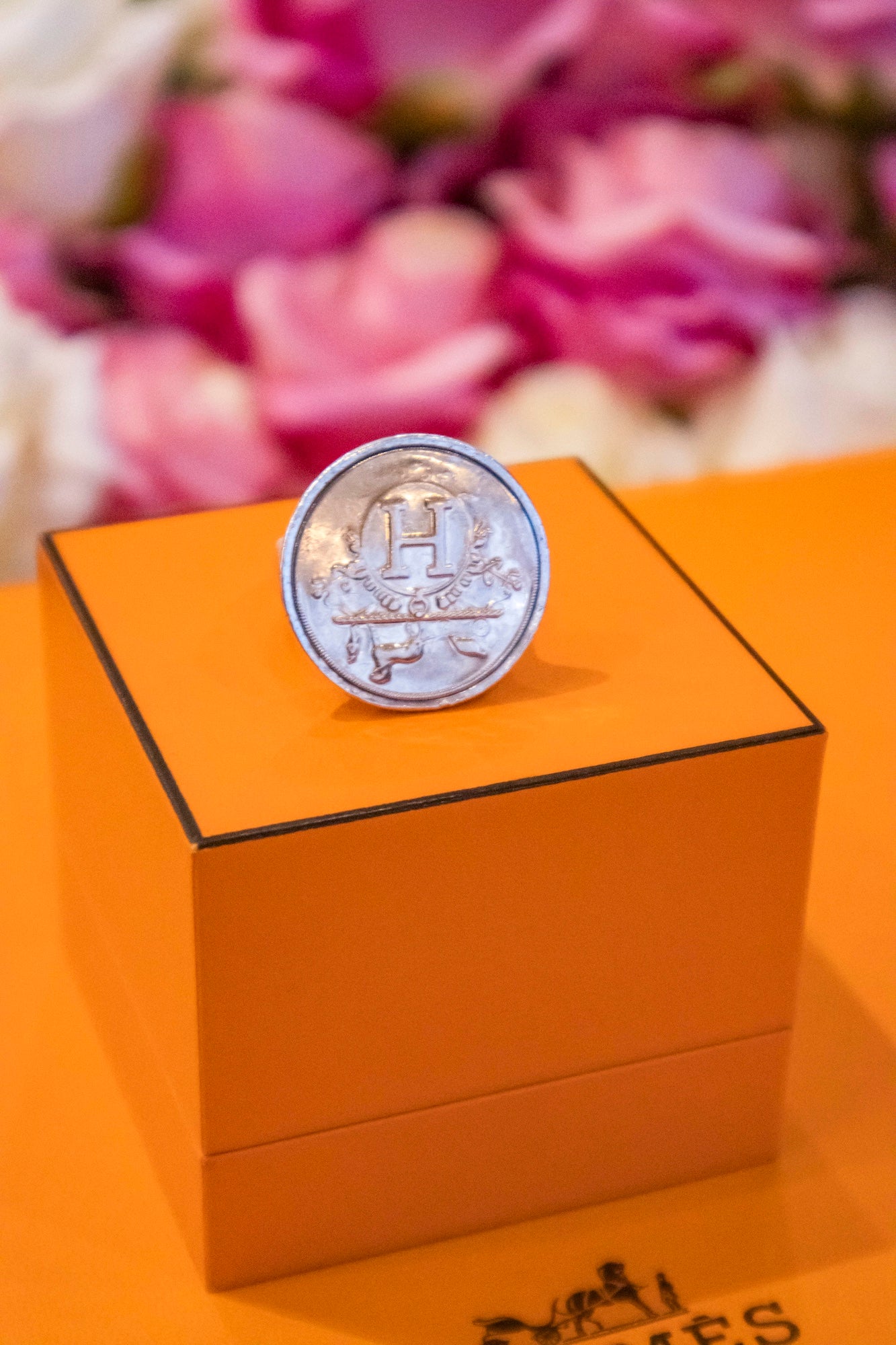 Hermès - Ex Libris Cocktail Ring