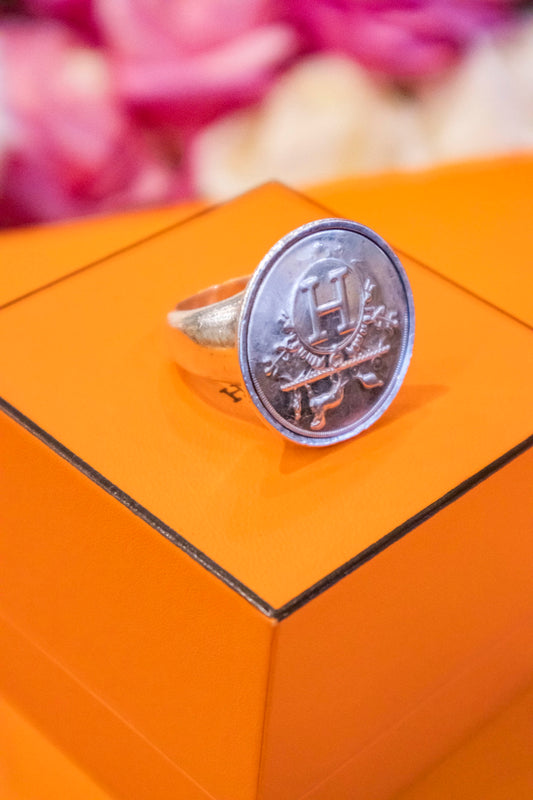 Hermès - Ex Libris Cocktail Ring