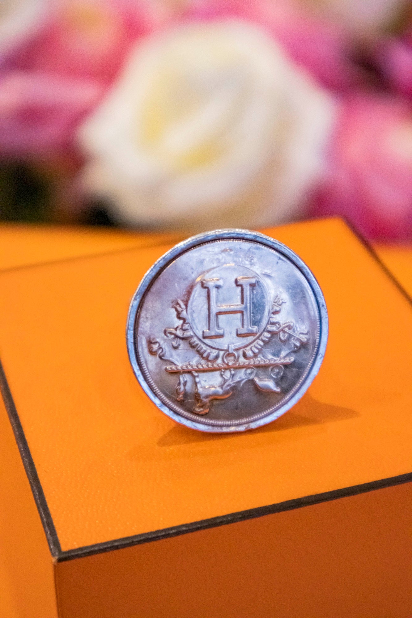 Hermès - Ex Libris Cocktail Ring