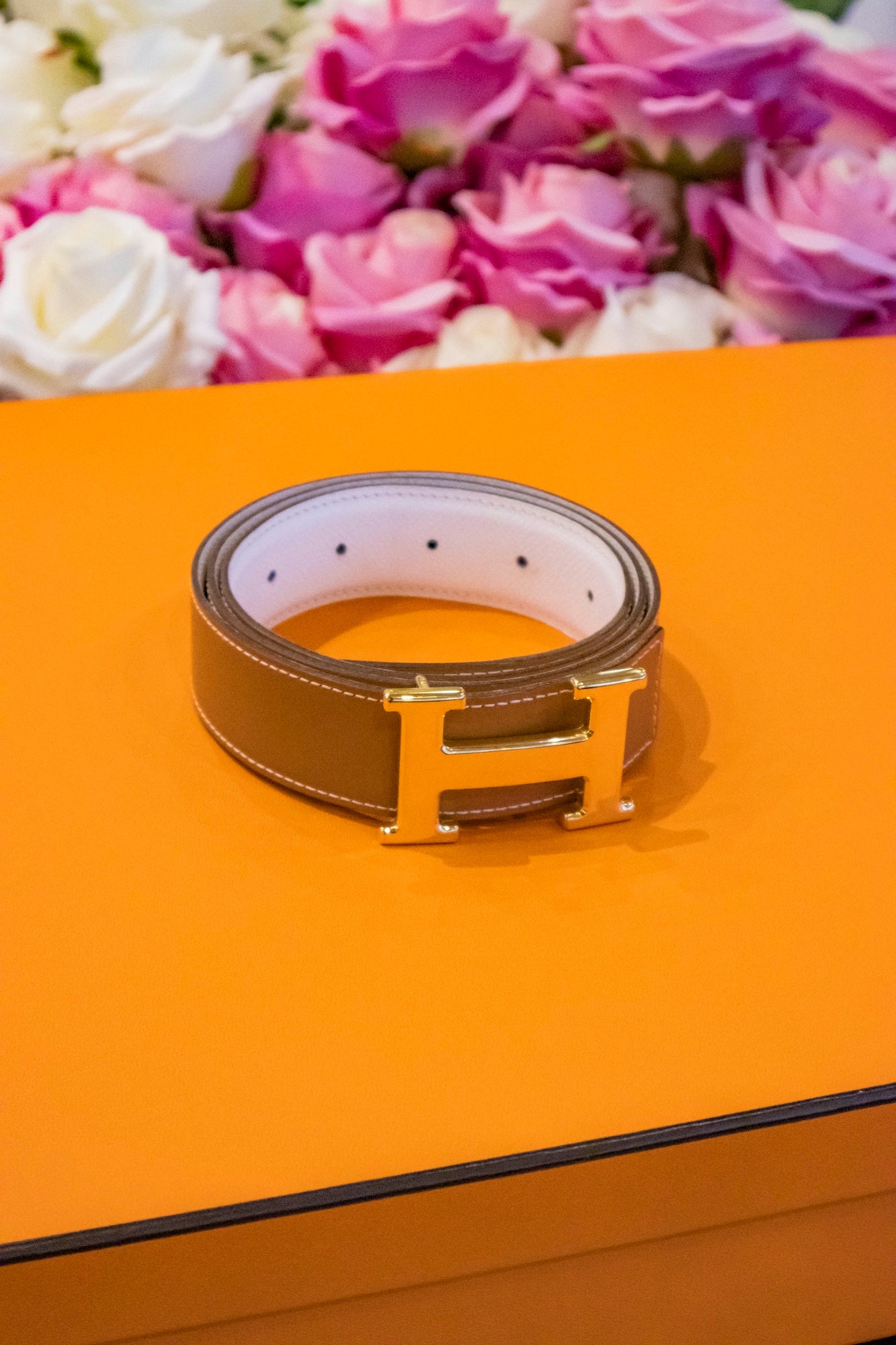 Hermès - Gürtel aus Leder in Braun